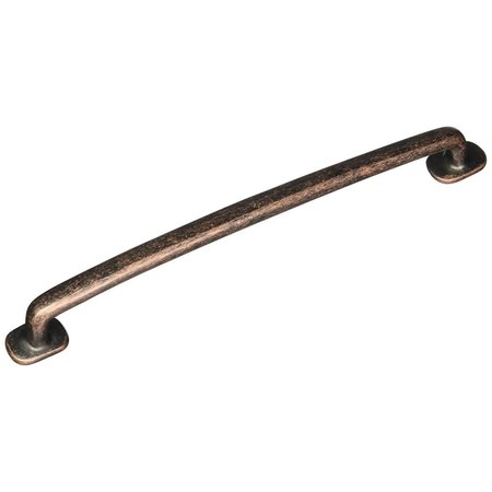 PERFECTPATIO 8 in. Riverstone Pull - Antique Copper PE2661359